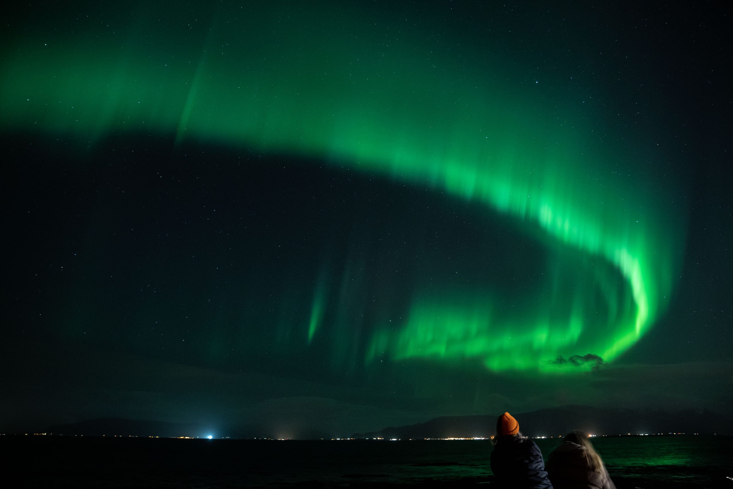 Northern Lights over Reykjavík