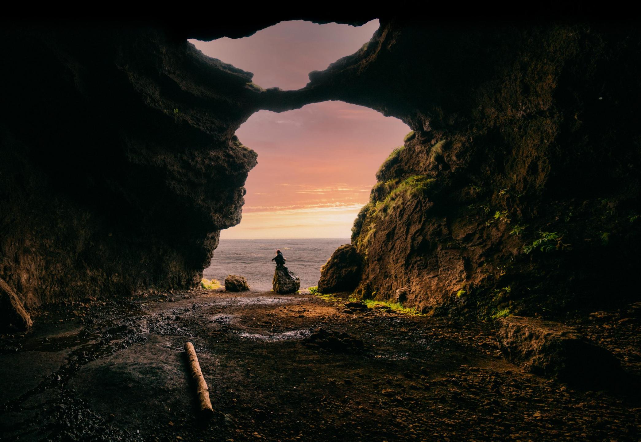 Yoda cave in Iceland – Hjörleifshöfði