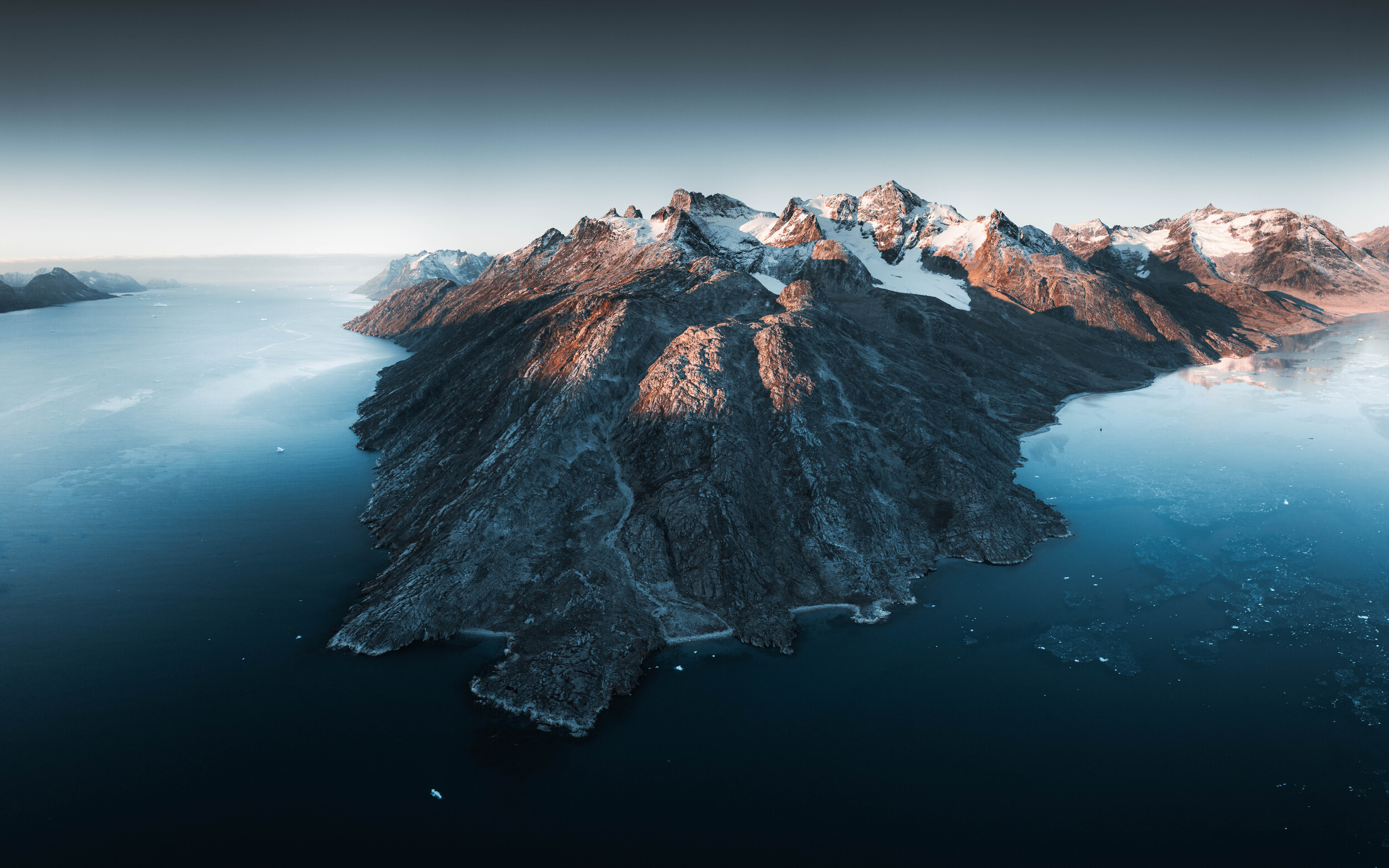 East Greenland mountains