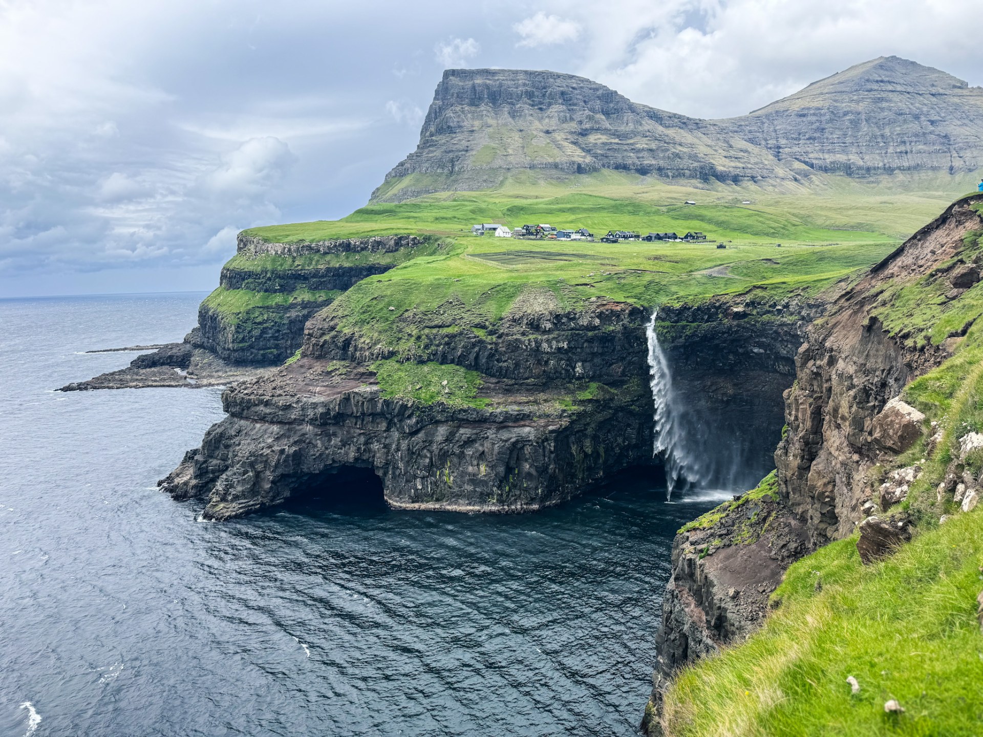 Hiking in Landmannalaugar, one of our favorite places for heli hiking in Iceland