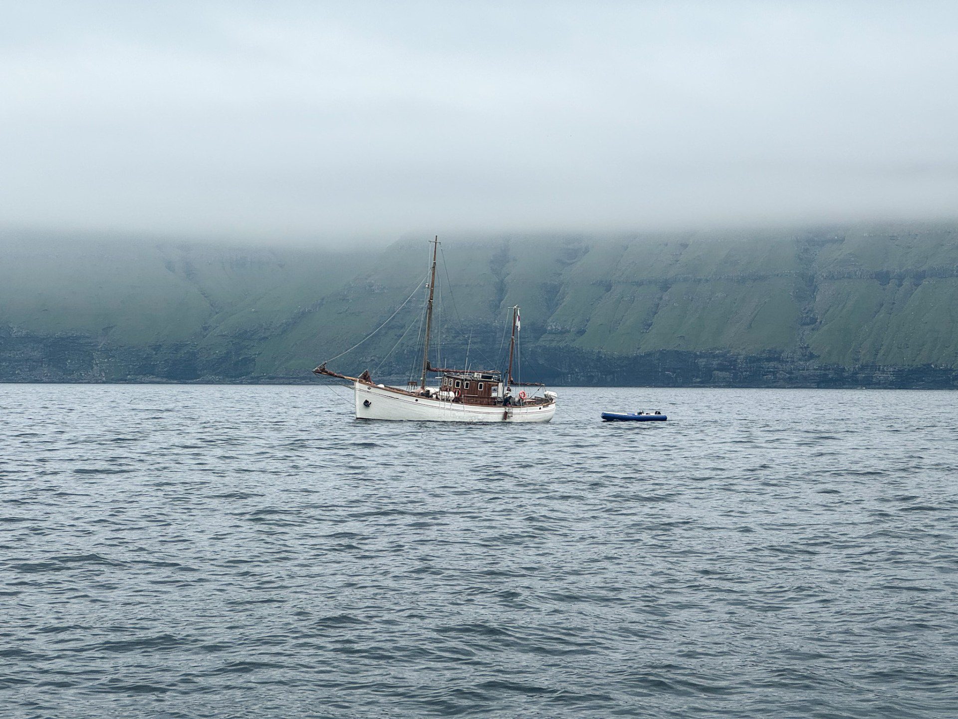 Snow covering the mountains of Thórsmörk. Haven for heli snowshoeing