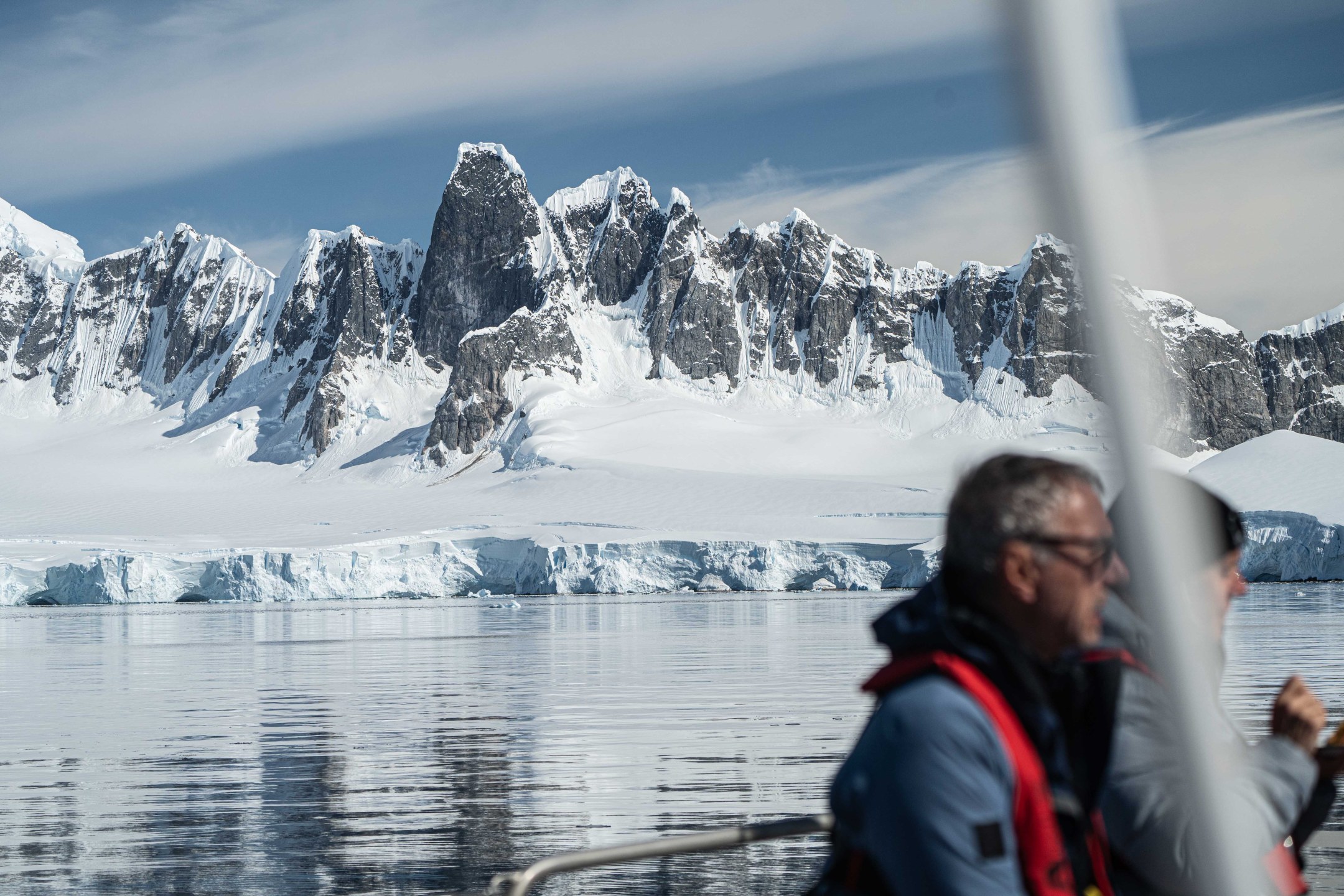 Snow covering the mountains of Thórsmörk. Haven for heli snowshoeing